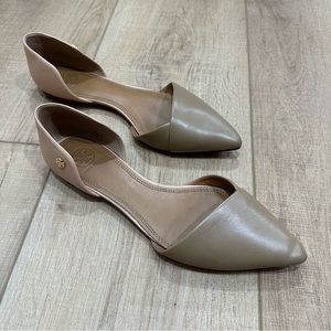 Tory Burch Vic D’Orsay Two Toned Flats